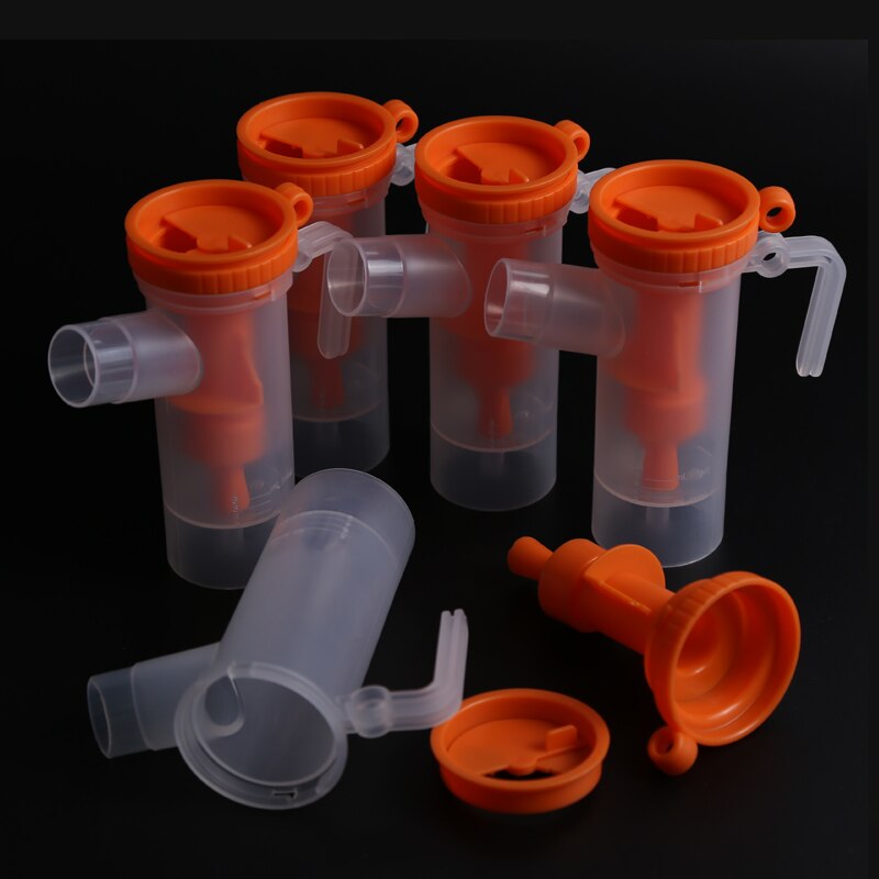 5pcs Medical Atomized Cup Inhaler Parts Medicine Tank Cup Nebulizer ...