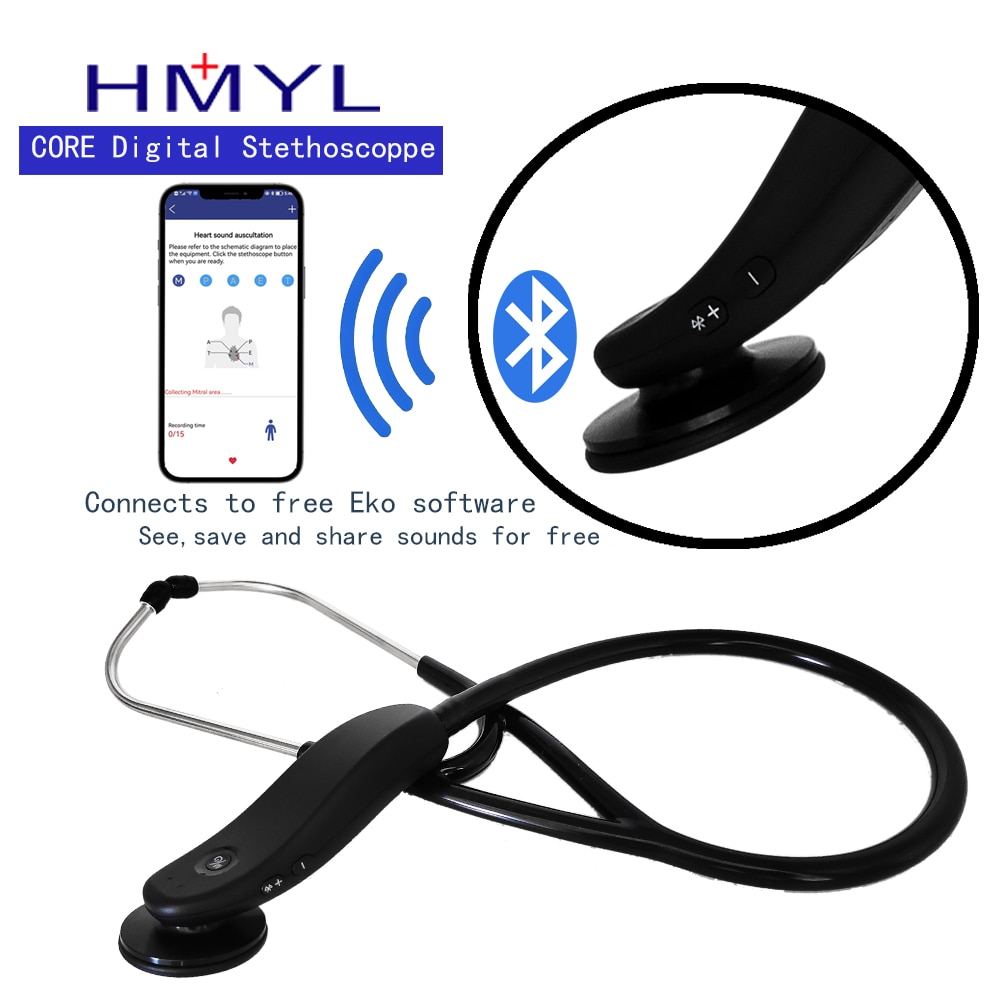 New Electronic Medical Bluetooth Digital Stethoscope Wireless